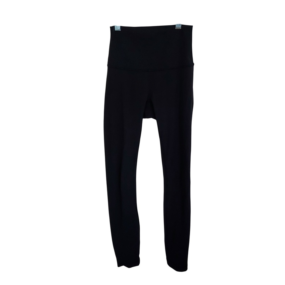 Lululemon Black High Rise Activewear Leggings Women Sz 2 Gym Yoga